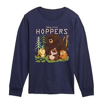 Boys 8-20 Disney / Pixar's Hoppers Group Logo Long Sleeve Graphic Tee