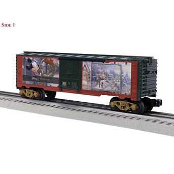 Thomas Kinkade Disney's Mickey's Victorian Christmas O Gauge Model Train Boxcar