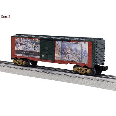 Thomas Kinkade Disney's Mickey's Victorian Christmas O Gauge Model Train Boxcar