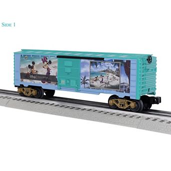 Thomas Kinkade Disney's Mickey & Minnie in Florida O Gauge Model Train Boxcar