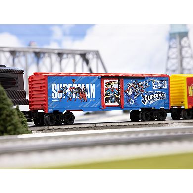 Lionel Superman 90 Years of DC O Gauge Model Train Boxcar