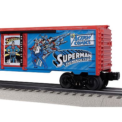Lionel Superman 90 Years of DC O Gauge Model Train Boxcar