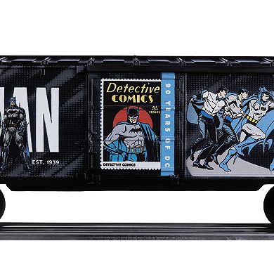 Lionel DC Comics Batman 90 Years of DC O Gauge Model Train Boxcar