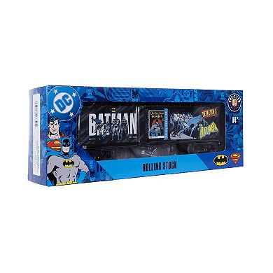 Lionel DC Comics Batman 90 Years of DC O Gauge Model Train Boxcar