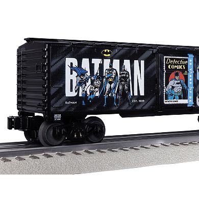 Lionel DC Comics Batman 90 Years of DC O Gauge Model Train Boxcar