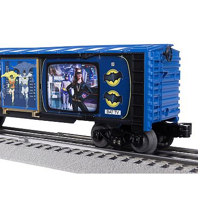 Lionel Batman Illuminated Classic TV O Gauge Model Train Boxcar