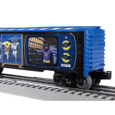 Lionel Batman Illuminated Classic TV O Gauge Model Train Boxcar