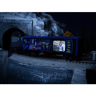 Lionel Batman Illuminated Classic TV O Gauge Model Train Boxcar