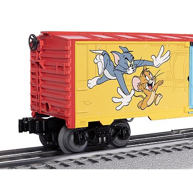 Lionel Tom & Jerry Illuminated O Gauge Model Train Boxcar