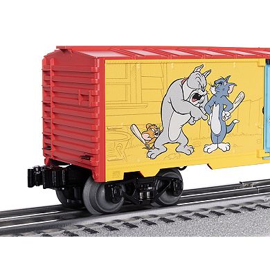 Lionel Tom & Jerry Illuminated O Gauge Model Train Boxcar