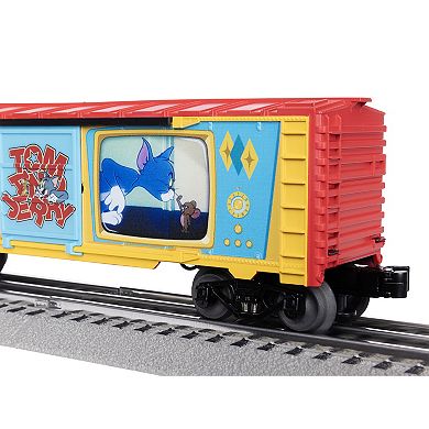 Lionel Tom & Jerry Illuminated O Gauge Model Train Boxcar