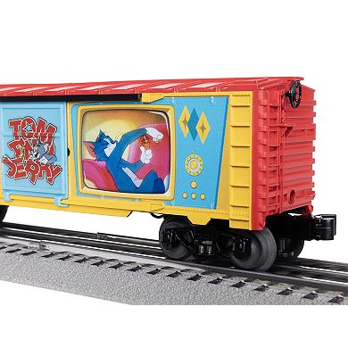 Lionel Tom & Jerry Illuminated O Gauge Model Train Boxcar