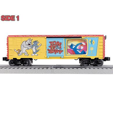 Lionel Tom & Jerry Illuminated O Gauge Model Train Boxcar