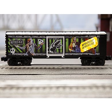 Lionel Beetlejuice Illuminated O Gauge Model Train Boxcar