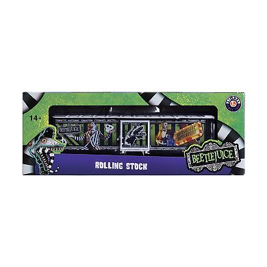 Lionel Beetlejuice Illuminated O Gauge Model Train Boxcar