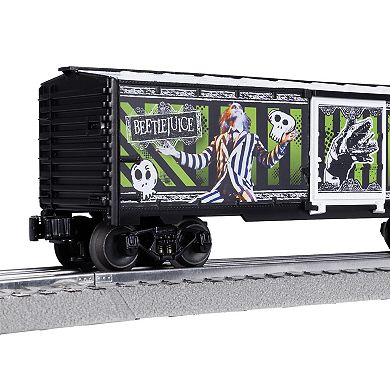 Lionel Beetlejuice Illuminated O Gauge Model Train Boxcar