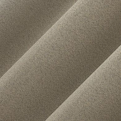 Sun Zero Prescott Herringbone 2-Pack Blackout Rod Pocket Curtain Panels