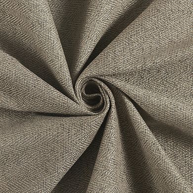 Sun Zero Prescott Herringbone 2-Pack Blackout Rod Pocket Curtain Panels