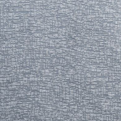 Sun Zero Serenity Abstract Magnetic Closure 2-Pack Blackout Grommet Curtain Panels