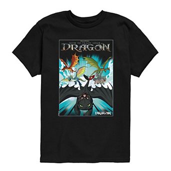 Boys 8-20 How To Train Your Dragon Dragon Graphic Tee