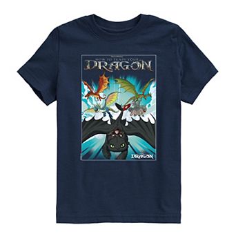 Boys 8-20 How To Train Your Dragon Dragon Graphic Tee