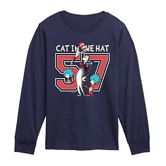Boys 8-20 Dr. Seuss The Cat In The Hat Long Sleeve Graphic Tee