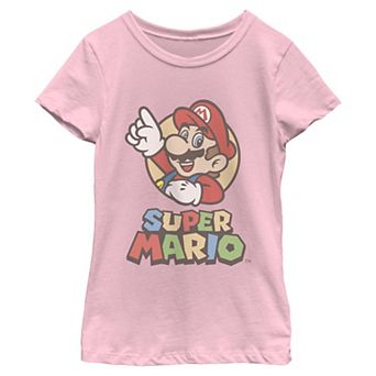 Girls' Super Mario Graphic Tee
