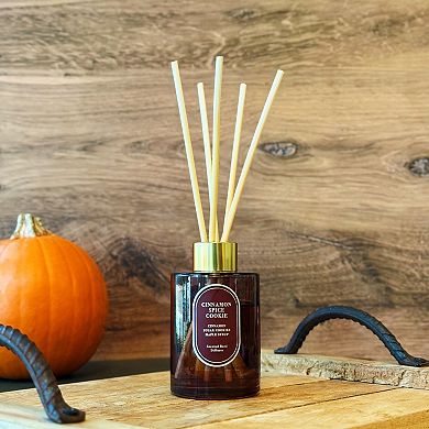 Sonoma Goods For Life® Cinnamon Spice Cookie Etched Reed Diffuser