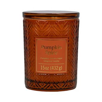 Sonoma Goods For Life® Pumpkin Spice 15-oz. Glass Jar Candle