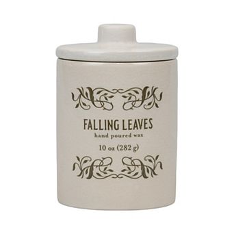 Sonoma Goods For Life® Falling Leaves 10-oz. Hand Poured Wax Jar Candle