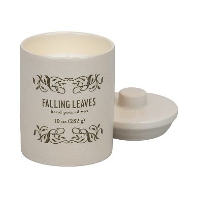 Sonoma Goods For Life® Falling Leaves 10-oz. Hand Poured Wax Jar Candle