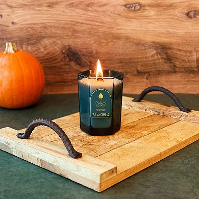 Sonoma Goods For Life® Falling Leaves 7.3-oz. Hex Glass Candle
