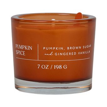 Sonoma Goods For Life® Pumpkin Spice 7-oz. Glass Candle