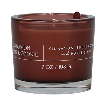 Sonoma Goods For Life® Cinnamon Spice Cookie 7-oz. Glass Candle