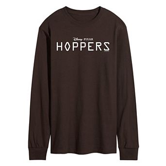 Men's Disney / Pixar's Hoppers Logo Long Sleeve Graphic Tee