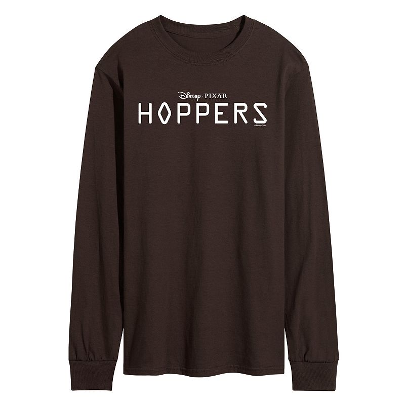 Men's Disney / Pixar's Hoppers Logo Long Sleeve Graphic Tee, 