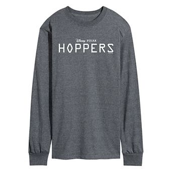 Men's Disney / Pixar's Hoppers Logo Long Sleeve Graphic Tee