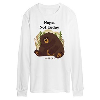 Men's Disney / Pixar's Hoppers Nope. Not Today Ellen Long Sleeve Graphic Tee