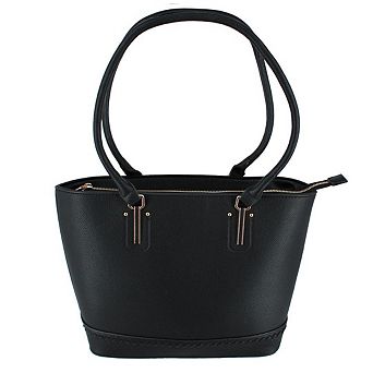 Alyssa Women's Synthetic Leather Sleek Tote Handbag