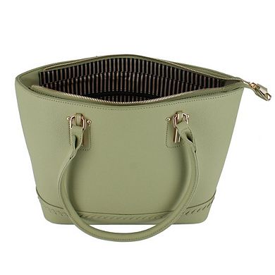 Alyssa Women's Synthetic Leather Sleek Tote Handbag