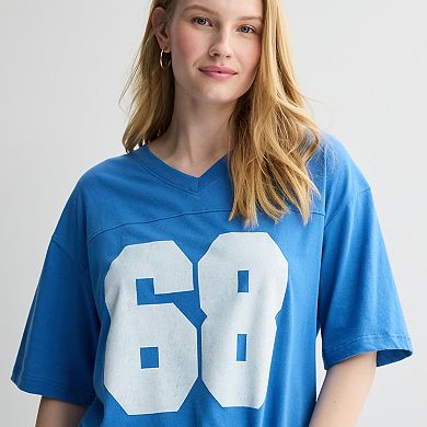 Juniors' SO Varsity Boyfriend V-Neck T-Shirt