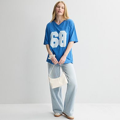 Juniors' SO Varsity Boyfriend V-Neck T-Shirt