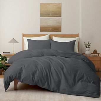 Peace Nest Linen Blend Duvet Cover Set
