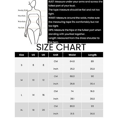 Maxi Boho Skirt for Women's A-Line High Waist Vacation Color Block Skirts