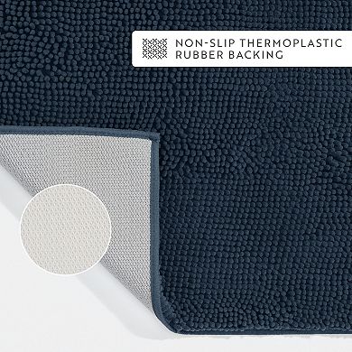 Plush Chenille Bath Mat
