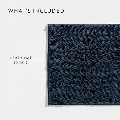 Plush Chenille Bath Mat