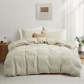Peace Nest Linen - Cotton Blend Textured Duvet Cover Set