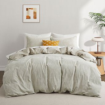 Peace Nest Linen - Cotton Blend Textured Duvet Cover Set
