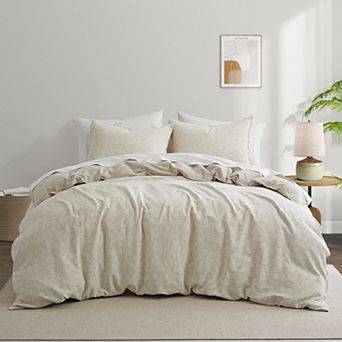 Peace Nest Linen - Cotton Blend Textured Duvet Cover Set