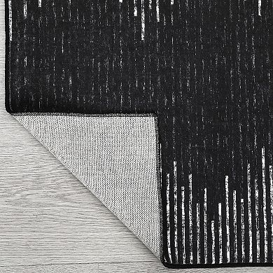 Modern Area Rug Machine Washable Non Slip Non Shedding Stain Resistant Foldable carpet for Hallway